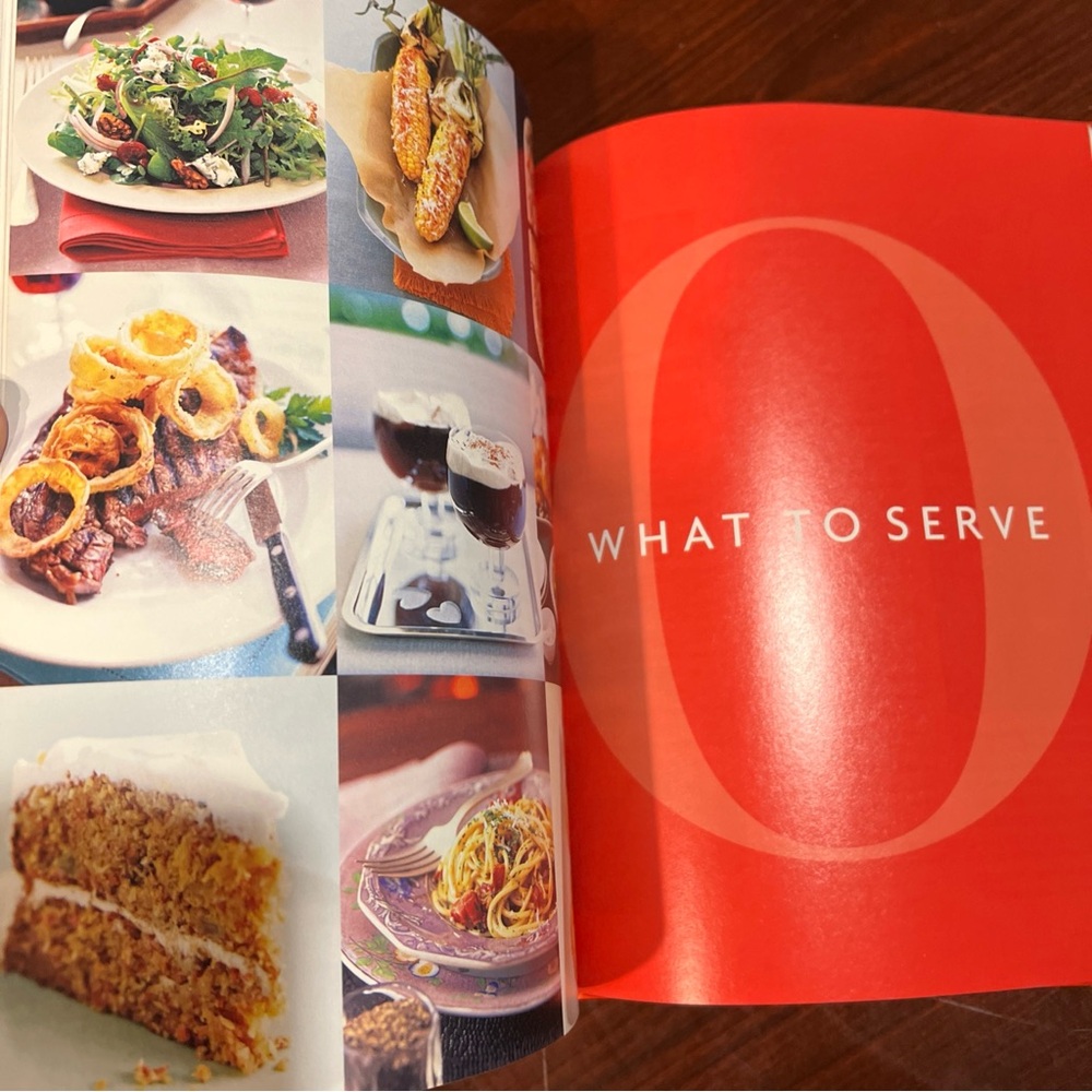 The Oprah Magazine Cookbook - Vibrant Red Cover